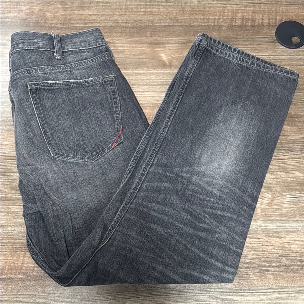 Banana Republic— Men's Dark Grey Jeans— size W38x L32